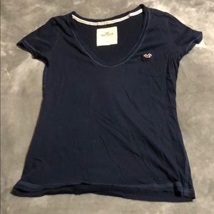 Hollister Navy Blue Shirt